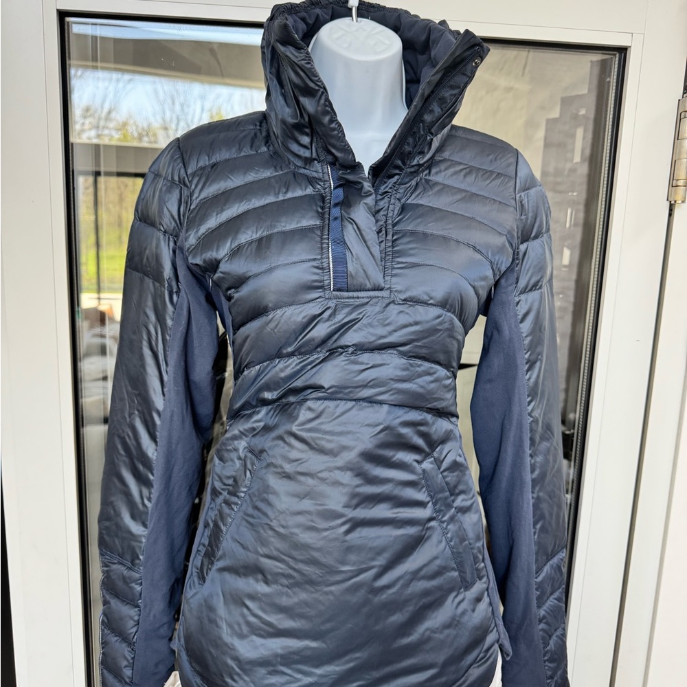 Women's Navy Quilted Jacket